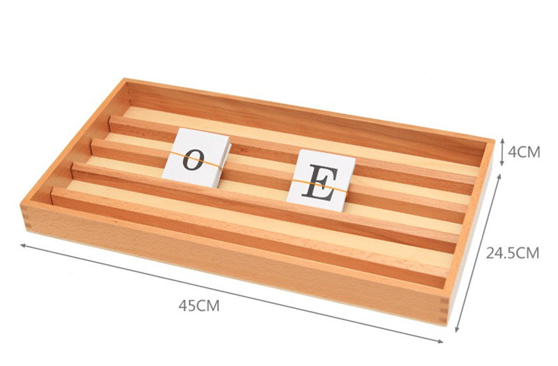 New baby wooden toys Montessori teaching material printed letter box baby early educational toys baby gifts