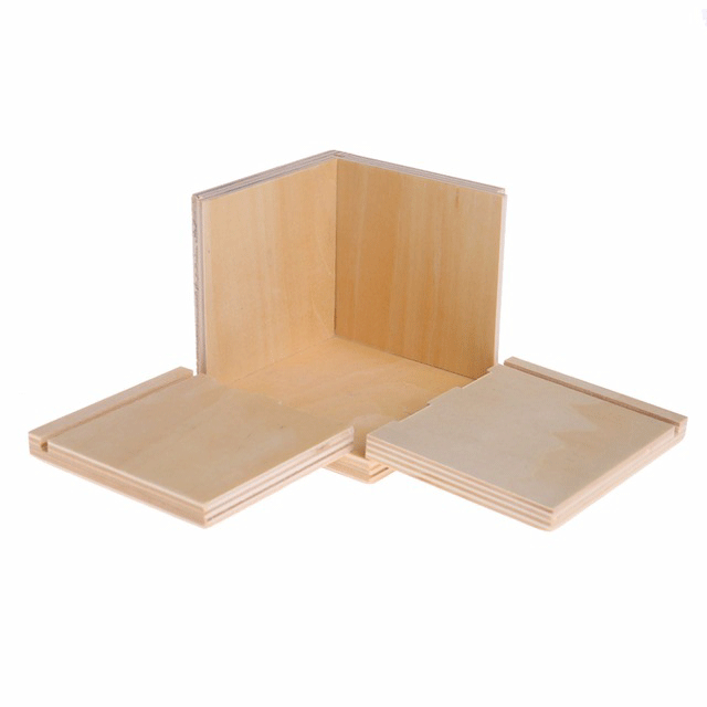 Montessori Early Learning Educational Toys Trinomial wooden cube preschool education for toddlers learning toys great gift