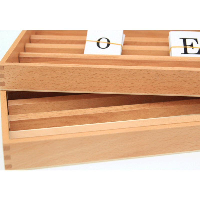 New baby wooden toys Montessori teaching material printed letter box baby early educational toys baby gifts