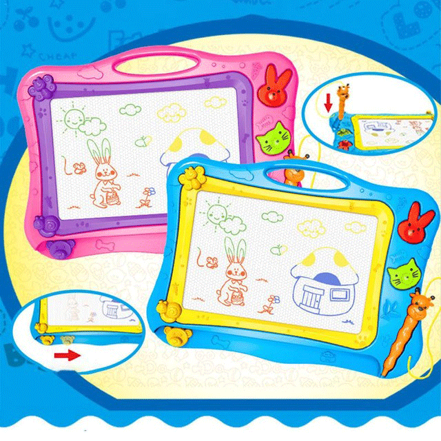 Colorful Magnetic Drawing Board Large Writing Board for Baby Painting Graffiti Erasable Writing Doodle Drawing Boards Toys