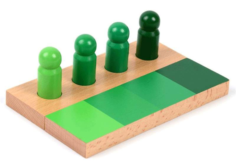 New Montessori wooden baby toy 24 pieces of Color to classify early childhood preschool wood homework children baby gifts