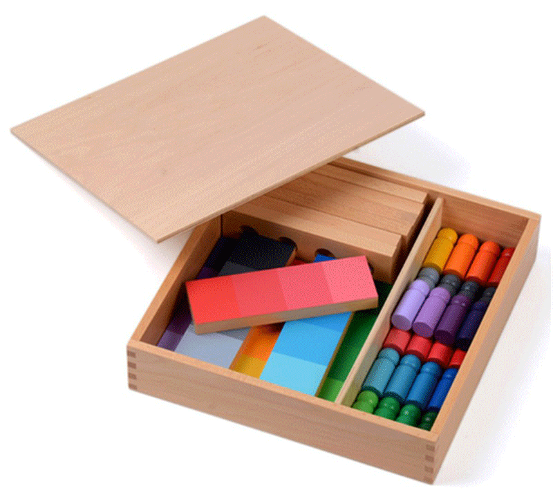 New Montessori wooden baby toy 24 pieces of Color to classify early childhood preschool wood homework children baby gifts