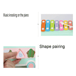 Baby boy musical toys Xylophone wisdom development wooden instrument boy educational toys colorful baby gift a604