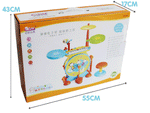 Jazz drum, Rock drum, children's drums, percussion toy, Electronic Piano, Dual power supply, Children's toys