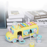 Baby boy musical toys Xylophone wisdom development wooden instrument boy educational toys colorful baby gift a604